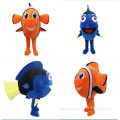 New Style Finding Nemo Dory Fish Mascot Costume Cartoon Character Costume Halloween and xmas Party Supply Adult Size